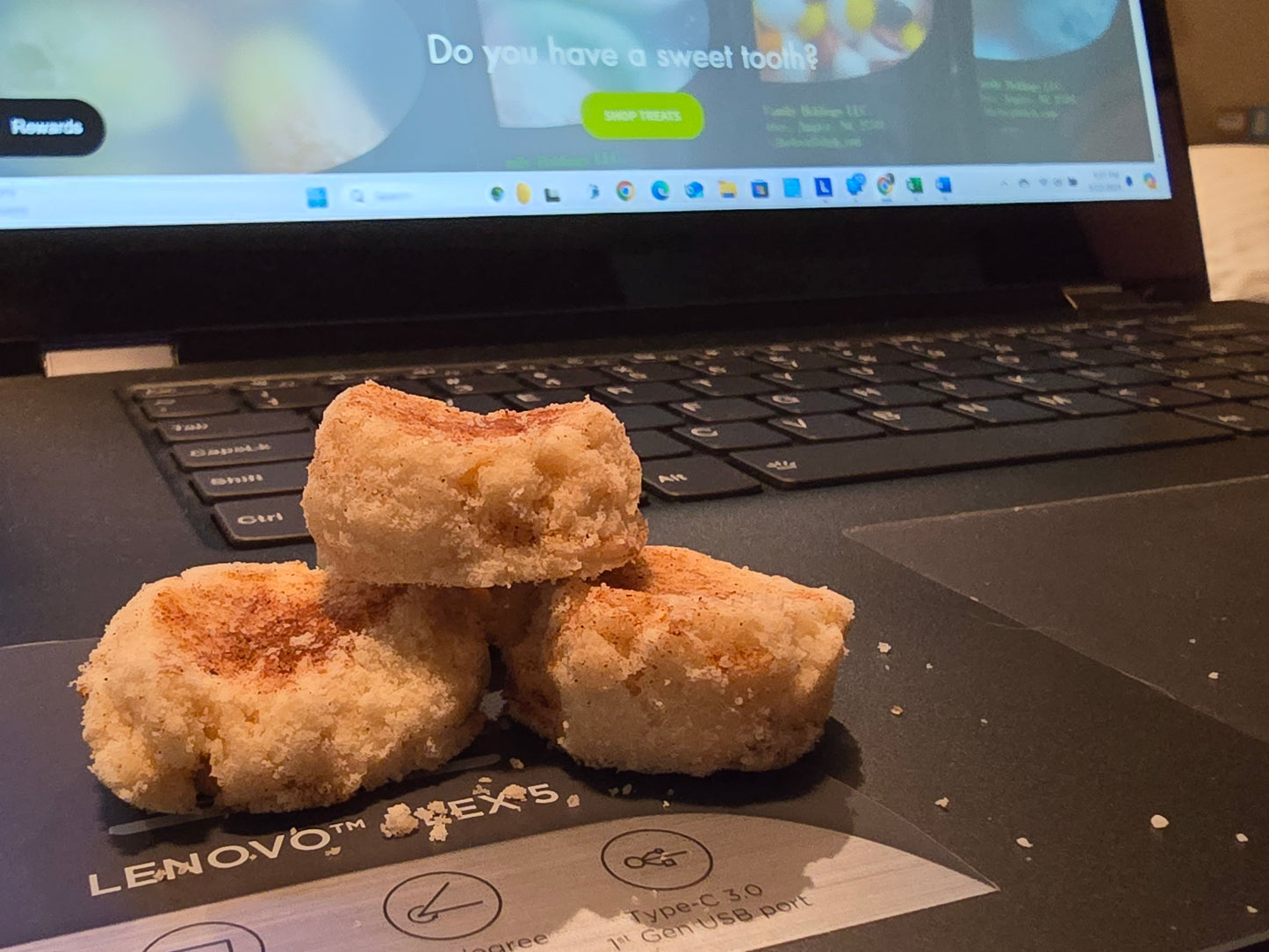 Edible Snickerdoodle Dough