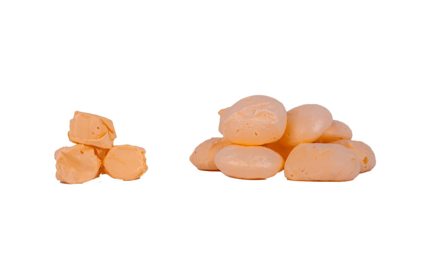 Sweet and tangy taffy with tropical fruit flavors.