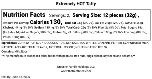 Extremely HOT Taffy