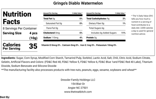 Gringo's Diablo Watermelon