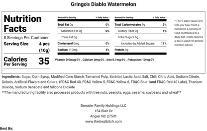 Gringo's Diablo Watermelon