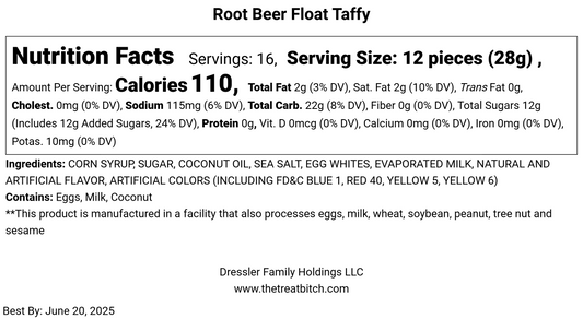 Root Beer Float Taffy